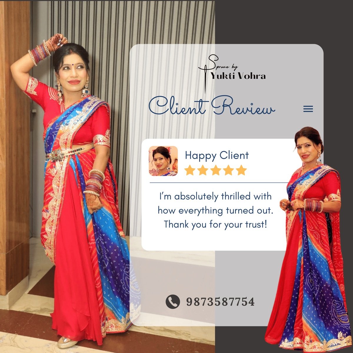 Client review — “I’m absolutely thrilled with how everything turned out. Thank you for your trust!”