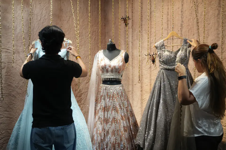 Behind the Scenes by Yukti Vohra — the team styling the looks