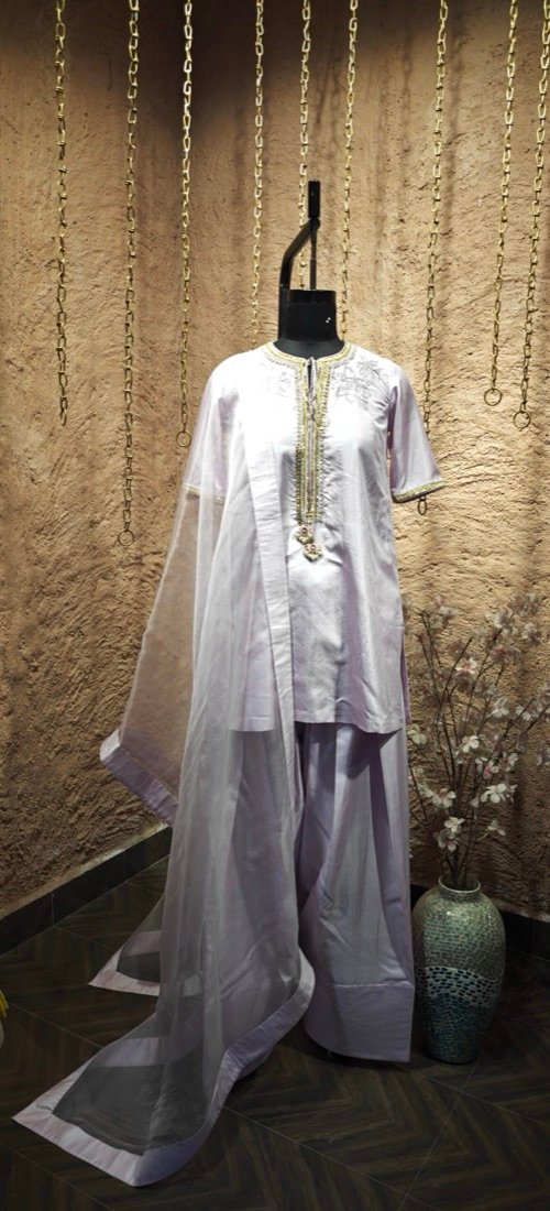 Farshi Salwar — Pure Silk