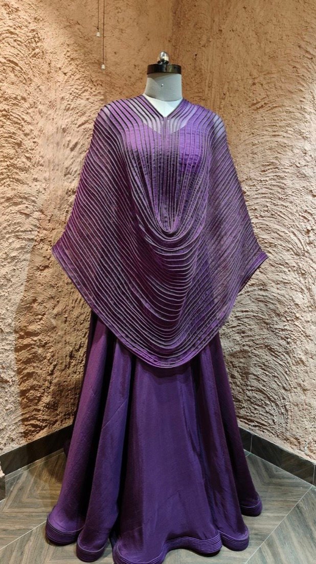 Silk Cord Cape Set
